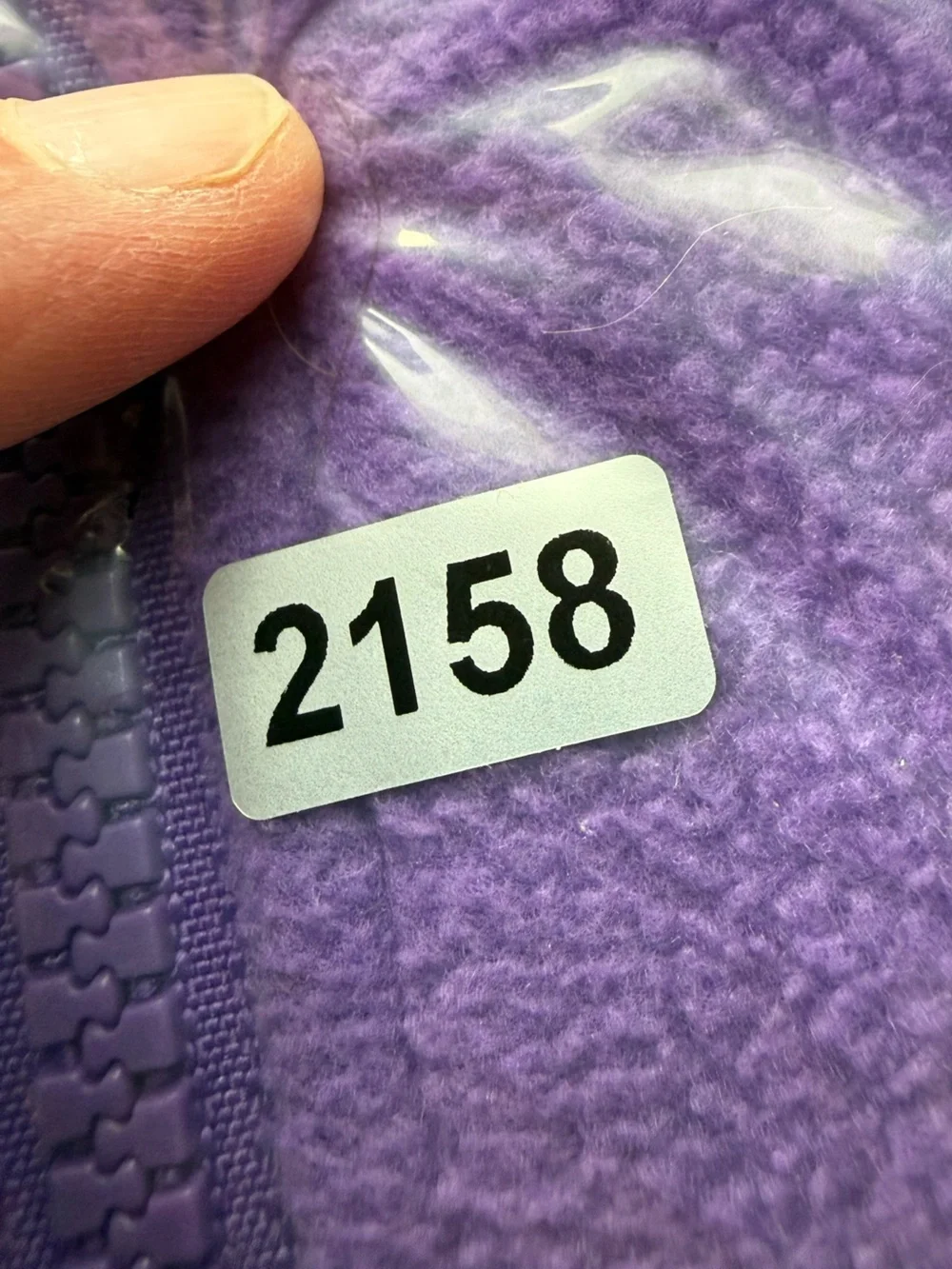 Vintage Columbia Sportswear Fleece Jacket Women's Small Purple - Picture 10 of 10
